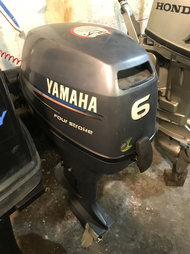 лодочный мотор YAMAHA F 6, из Японии, чистокровный Японец