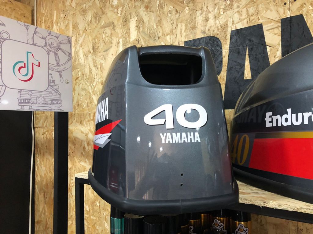 Капот, колпак Yamaha 40лс 66ТК ( два цилиндра)
