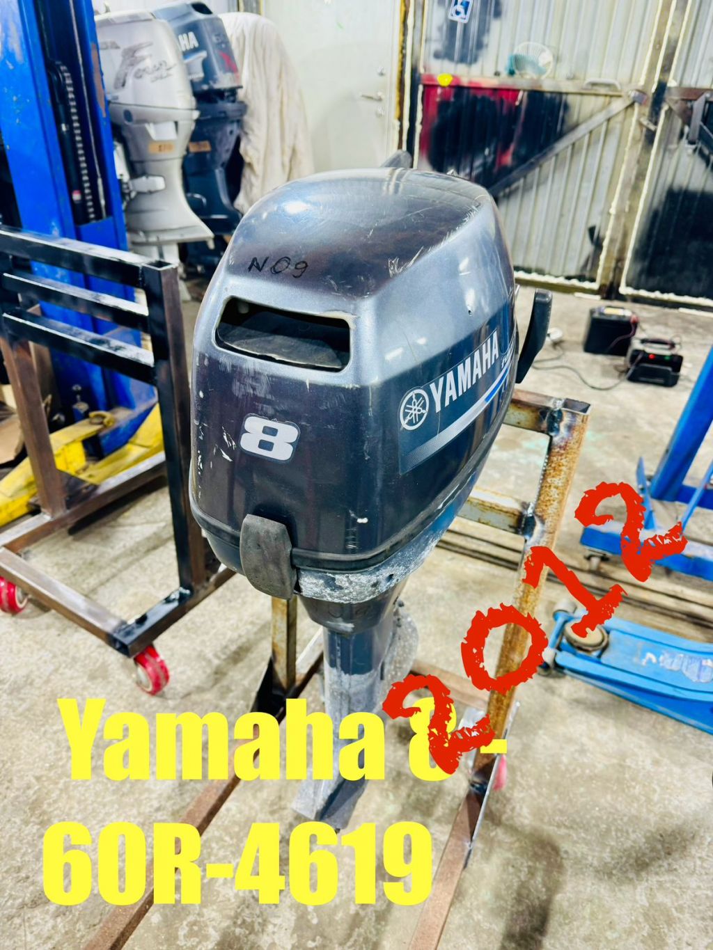Лодочный мотор Yamaha 8-60R-4619 2012